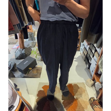 YOKO SAKAMOTO / RELAX EASY PANTS *NAVY