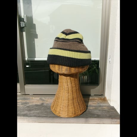 NO ROLL / CONFECTION BEANIE *R-SMOKEBROWN