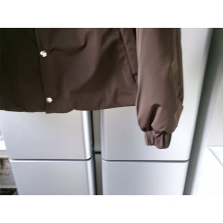 FUJI(for ladies) / SILK POLYESTER PADET JACKET *BROWN