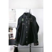 tokio / botanic anarc shirt *posion black