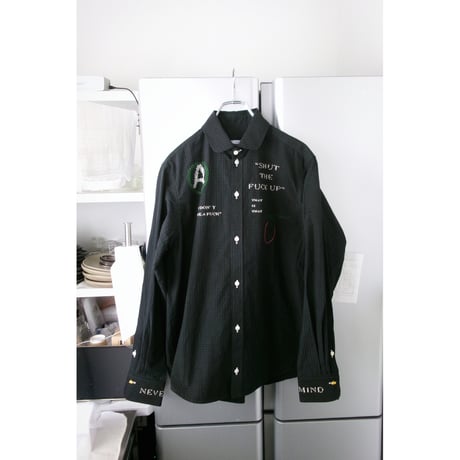 tokio / botanic anarc shirt *posion black