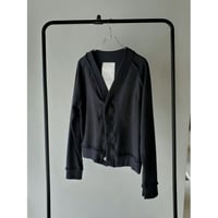 Rich I / FORMAL [SWEAT CARDIGAN] -BLACK