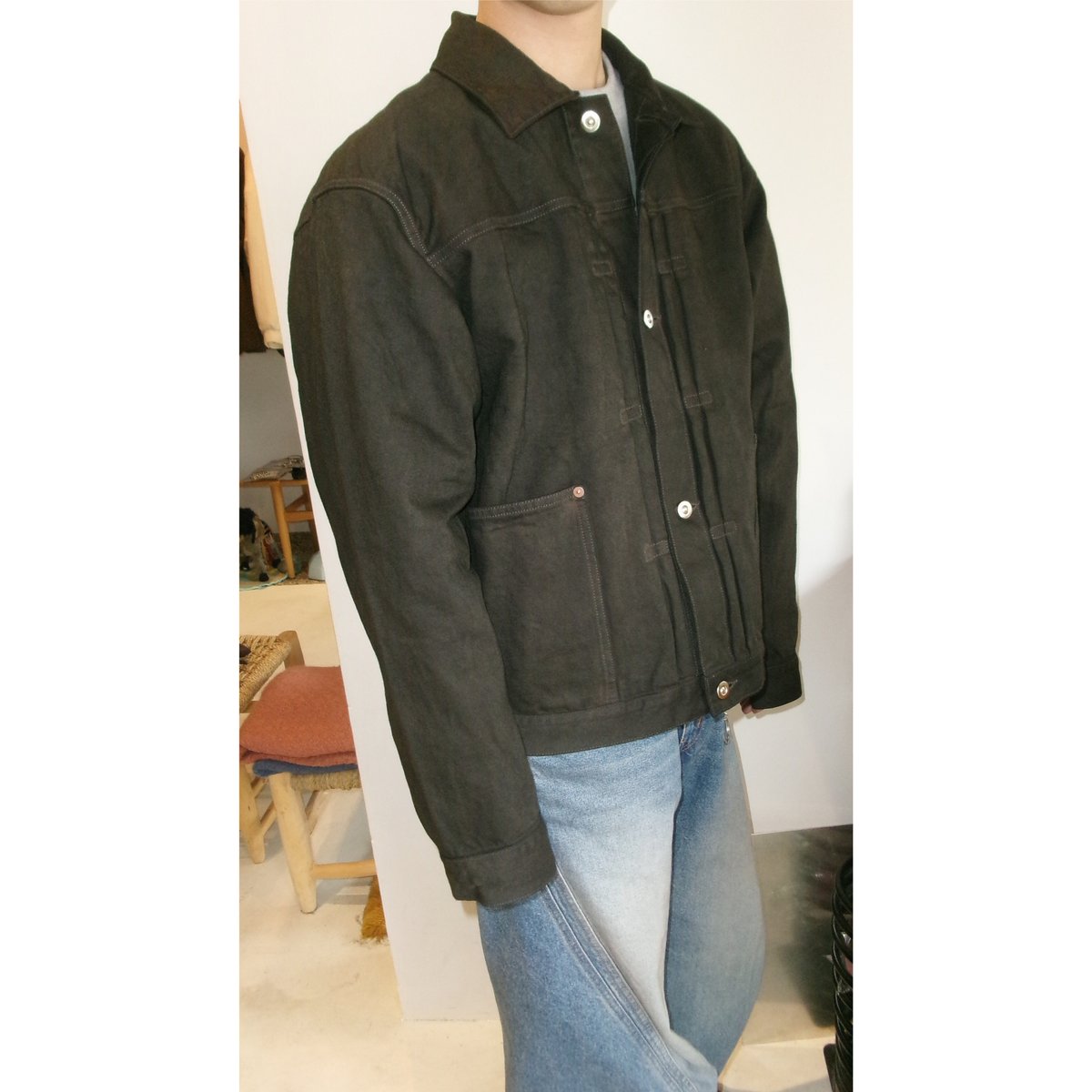 YOKO SAKAMOTO / PLEATS BLOUSE *KAKISHIBU | AVET