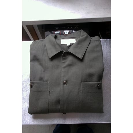 YOKO SAKAMOTO / UTILITY S/S SHIRT *OLIVE