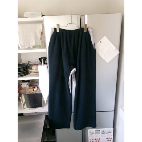 ABELIA EDWARD GOUCHA / LT PANTS fleece *NAVY