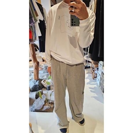 TOZAOU / View Long Sleeve *white