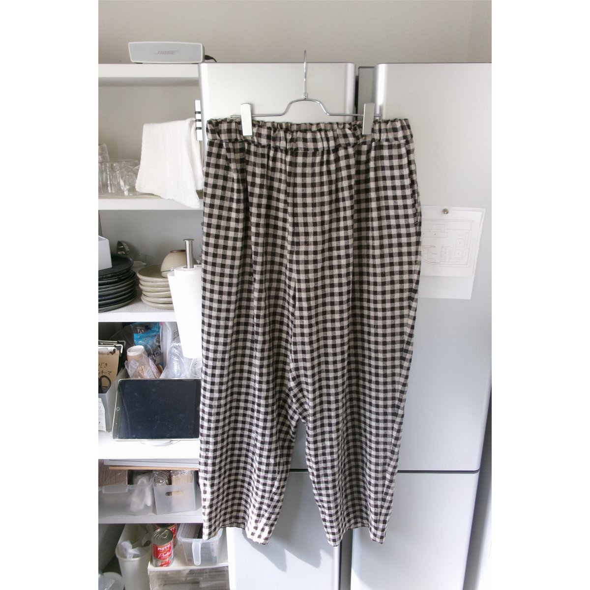 YOKO SAKAMOTO / WIDE EASY PANTS *GINGHAM | AVET