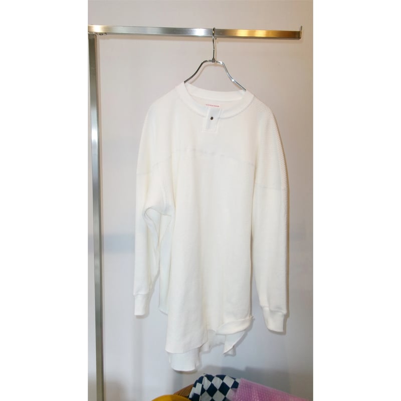 OLD FOLK HOUSE /Jewelry Thermal shirt *White |