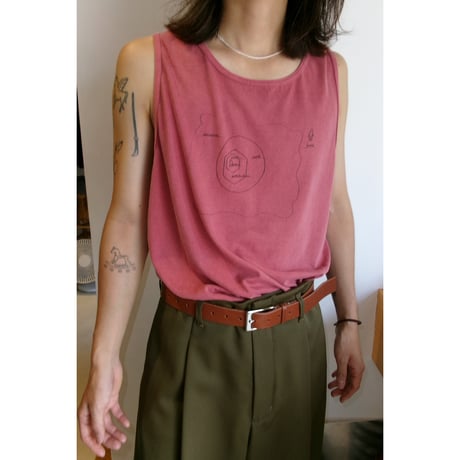 TOZAOU for AVET / View TankTop *Red