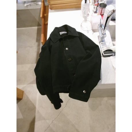 OLD FOLK HOUSE / Moleskin Blouson *Black