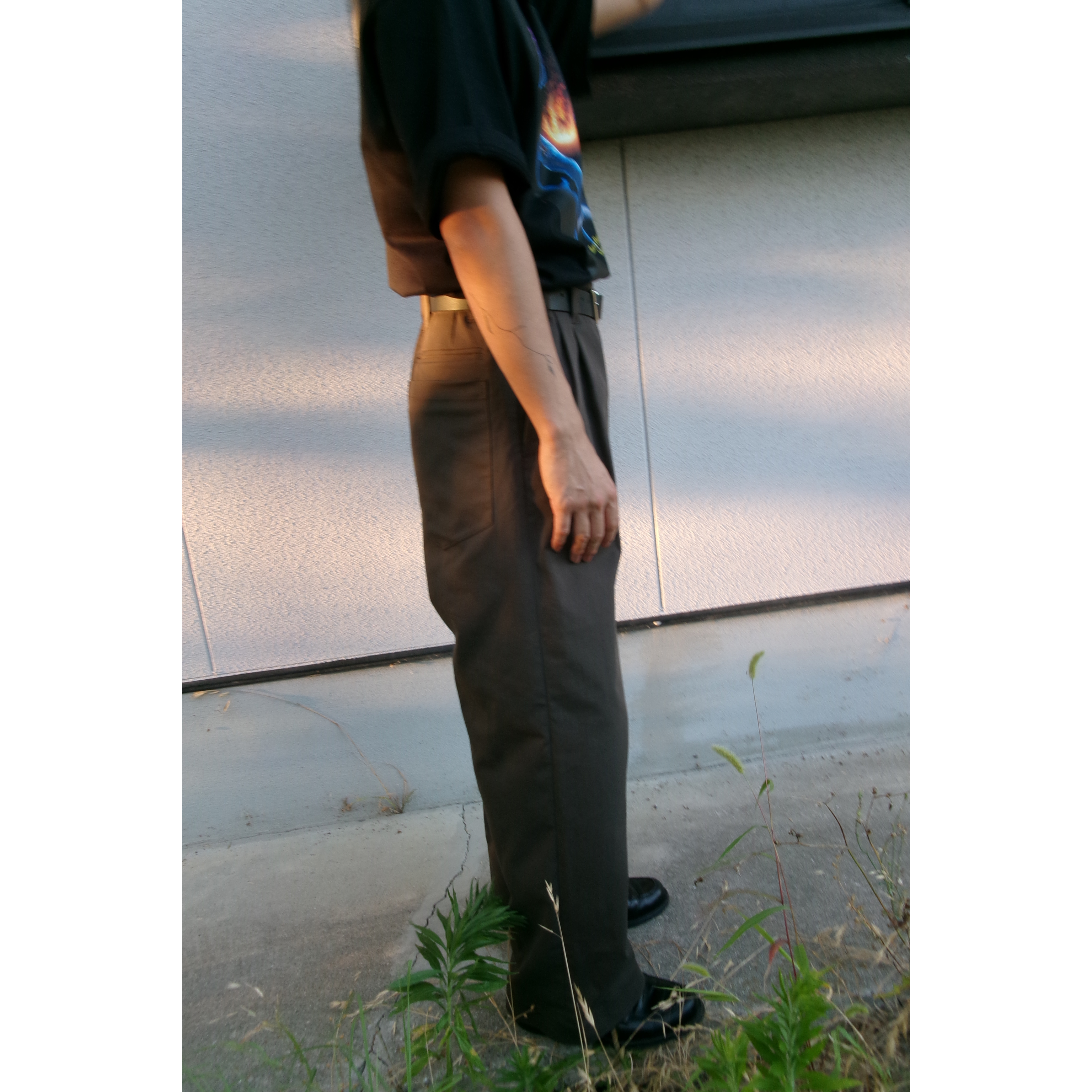 パンツ ABELIA EDOWARD GOUCHA BASEBALL SLACKS 3 original