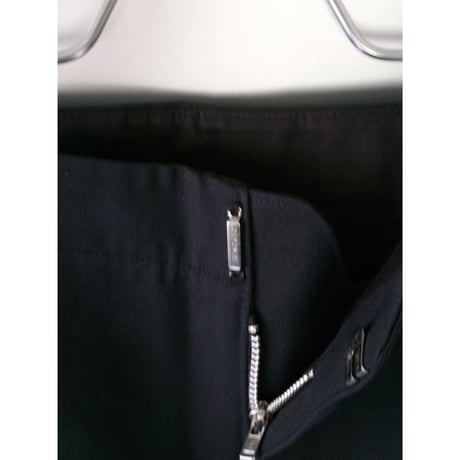 OLD FOLK HOUSE /  Wool Gabardine Trousers *Navy