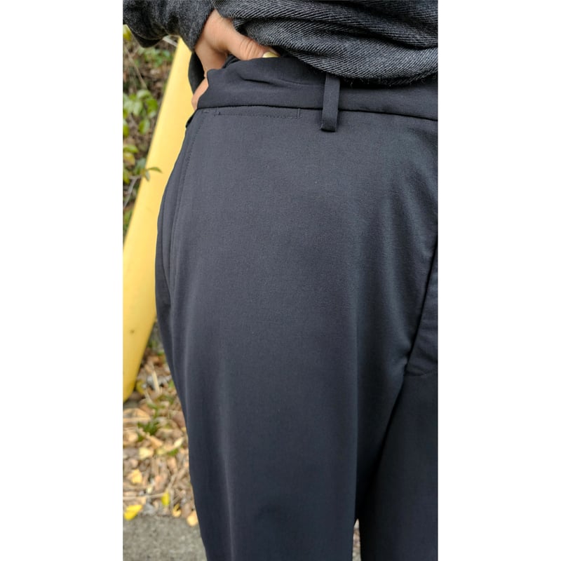 YOKO SAKAMOTO / SUIT BAGGY TROUSERS *BLACK | AVET YOKO SAKAMOTO / SUIT BAGGY TROUSERS *BLACK | AVET