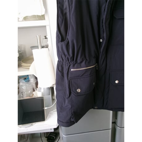 MY___ / OVERSIZED PADDED GILLET *NAVY