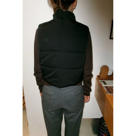 ●MY___ / SHORT PADDED GILLET(for Ladies) *BLACK