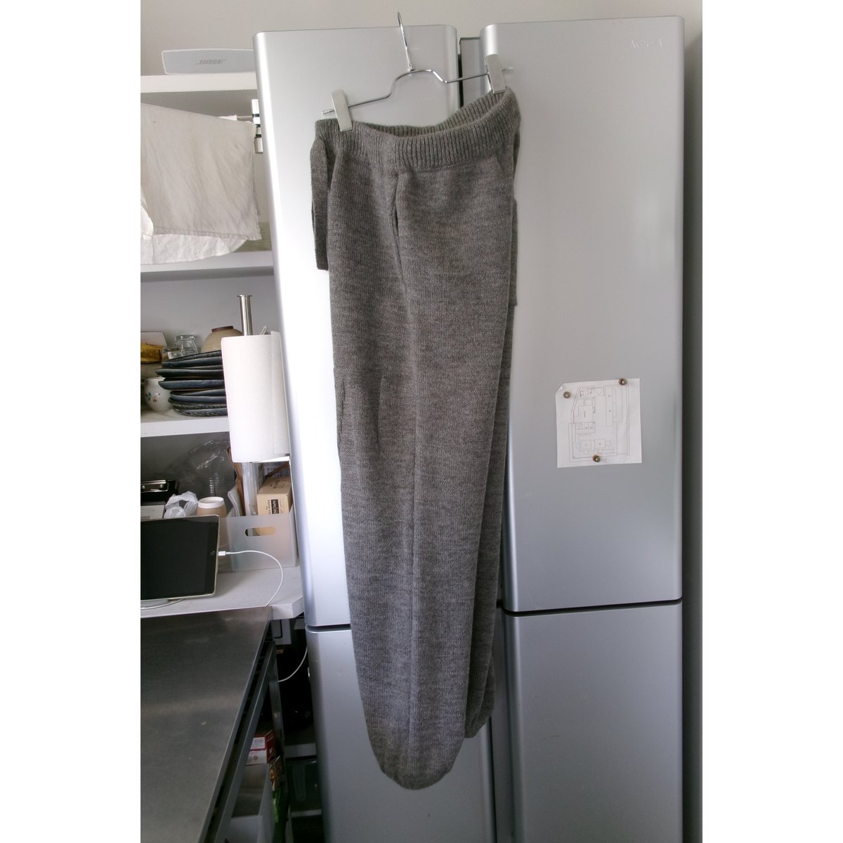 TOZAOU / Award Knit Pants *Gray | AVET