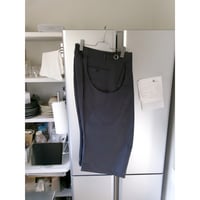 NVRFRGT / S CURVED UTILITY CAPRI TROUSERS *SLATE BLUE