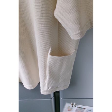 TOZAOU / Hot Towel Polo *Cream