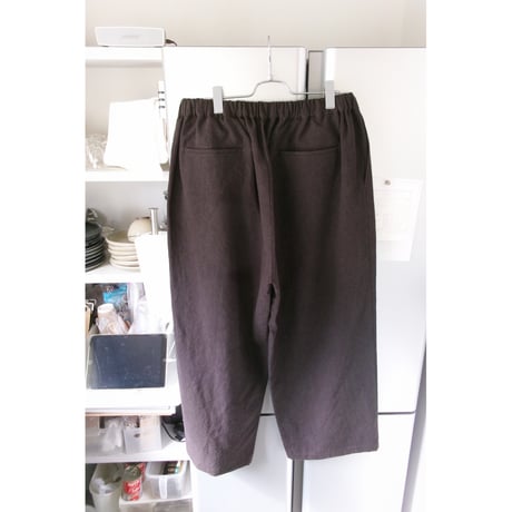 YOKO SAKAMOTO / BAGGY EASY PANTS *BROWN
