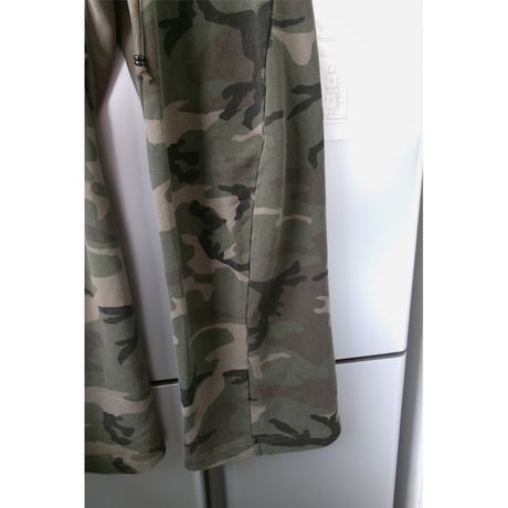 NVRFRGT / 3D TWISTED LOUNGE WIDE PANTS *WOODLAND