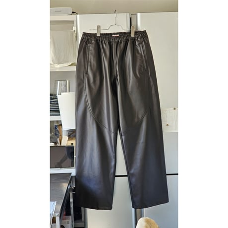 ●OLD FOLK HOUSE / Oval - Vegan Leather *DARK BROWN