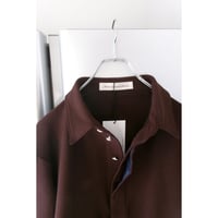 ABELIA EDWARD GOUCHA / LS POLO  *BROWN