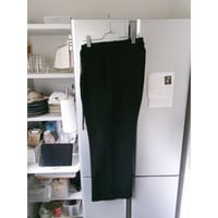 OLD FOLK HOUSE /  Wool & Linen Trousers *Black
