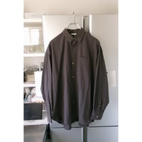 Blanc YM / COTTON NYLON WIDE SHIRT *Taupe