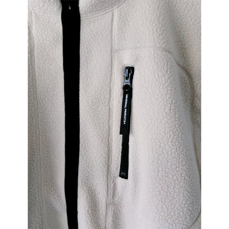 ●UNIVERSAL PRODUCTS / POLARTEC®︎ FLEECE VEST *ECRU