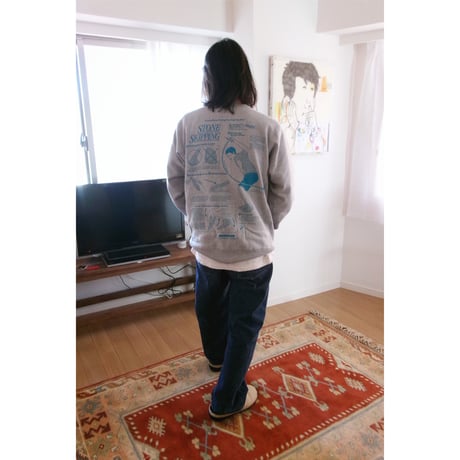[別注] HIDAKA / STEINER TEE AWAJI *GRAY