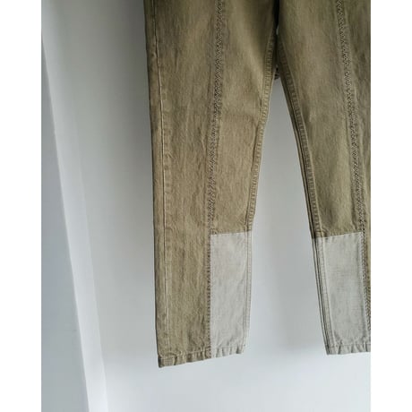 Rich I / S JEAN ［SLIM STRAIGHT PANTS］-KHAKI