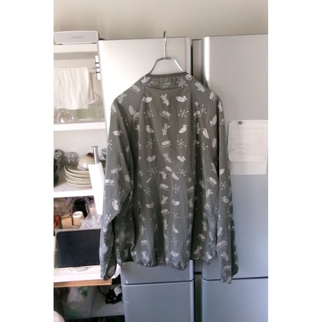 NO ROLL / SIGN REFLECTION PULLOVER *GREY