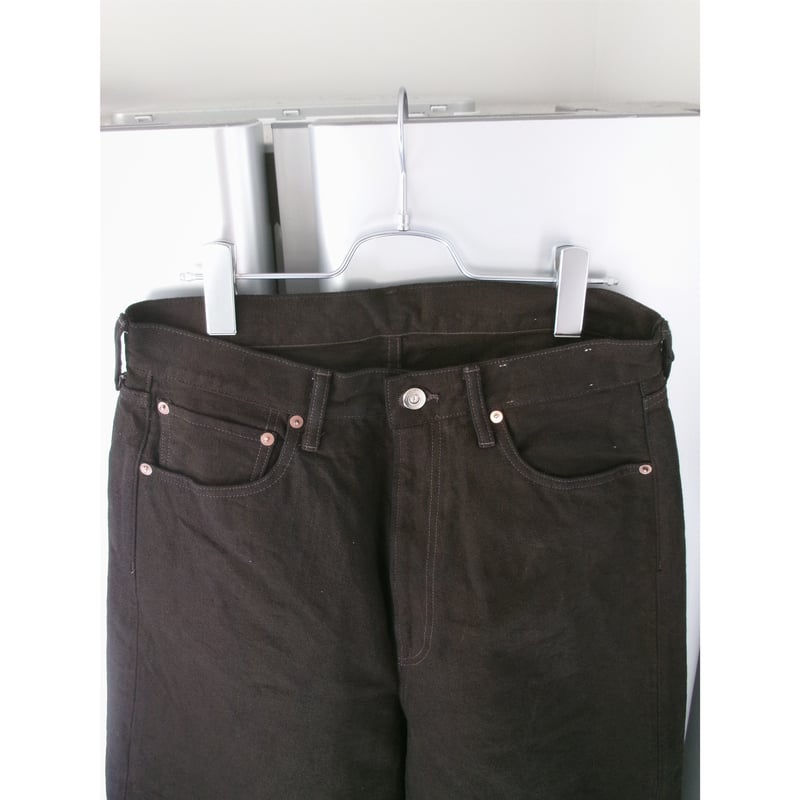 YOKO SAKAMOTO / 5POCKET BAGGY PANTS DENIM *KAKI