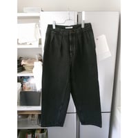 NO ROLL / THICKWALK PANTS BLACK DENIM *BLACK