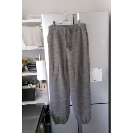 TOZAOU / Award Knit Pants *Gray