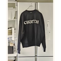 CHARCH /  ICON LOGO REGULAR SWEAT TRAINER *BLACK