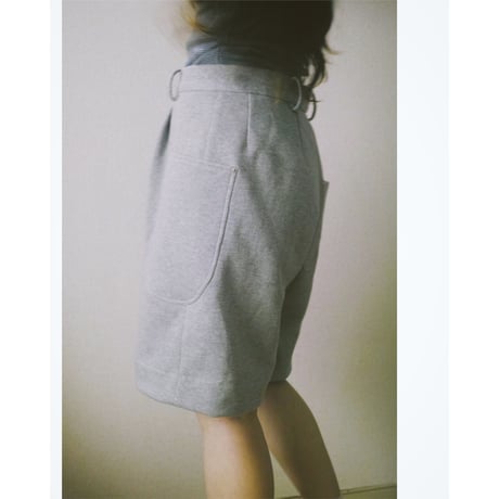 TOZAOU / [別注] Miton shorts *Dark Brown