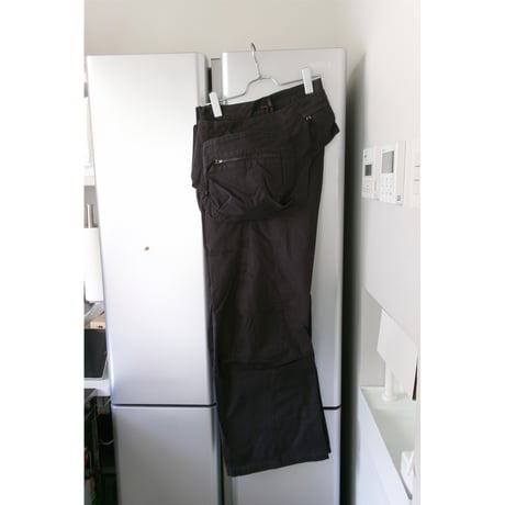 NVRFRGT / DETACHABLE UTILITY CURVED LEG PANTS *CHARCOAL