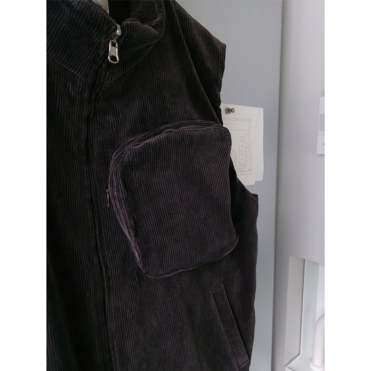 ABELIA EDWARD GOUCHA / MINIBAG VEST CORDUROY *B