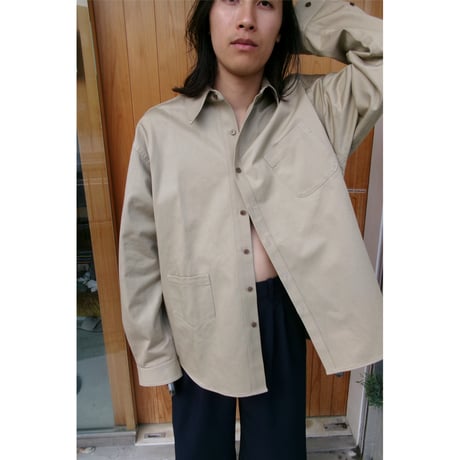 ABELIA EDWARD GOUCHA / ORDINARY SHIRT Chino *BEIGE