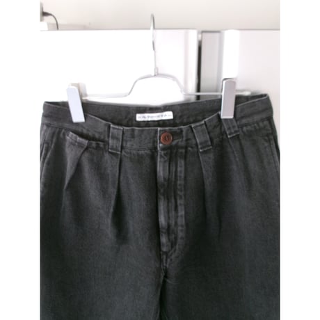 NO ROLL / THICKWALK PANTS BLACK DENIM *BLACK