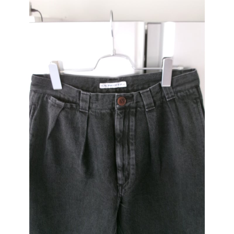 NO ROLL / THICKWALK PANTS BLACK DENIM *BLACK |