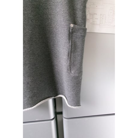 TOZAOU / Part Time Apron *C-gray