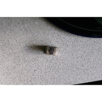 TOZAOU / Teetotum Ring * ANTIQUE Silver