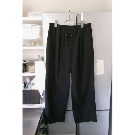 Blanc YM / NYLON SPINDLE PANTS *Black