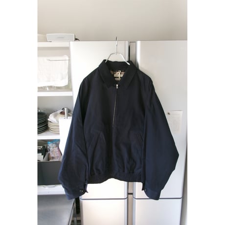 FUJI / COTTON GABARDINE RAGAN BLOUSON *NAVY