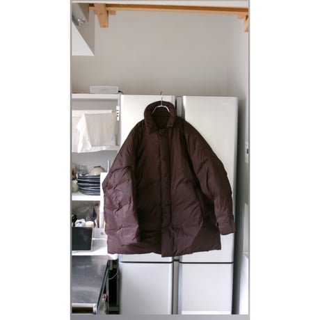YOKO SAKAMOTO / DOWN BIG JACKET  *BROWN