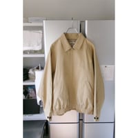 FUJI / COTTON GABARDINE RAGAN BLOUSON *SAND