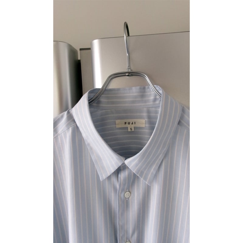 FUJI 2025ss COTTON CUPRA STRIPE SHIRT