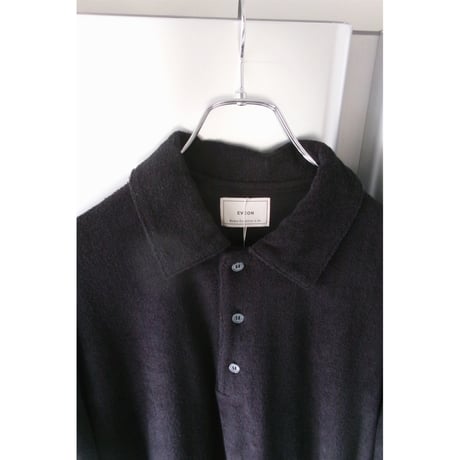 EVCON/ PILE POLO S/S TEE *BLACK